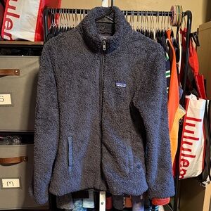Patagonia Women's Los Gatos Full Zip Jacket Sz Small Smolder Blue